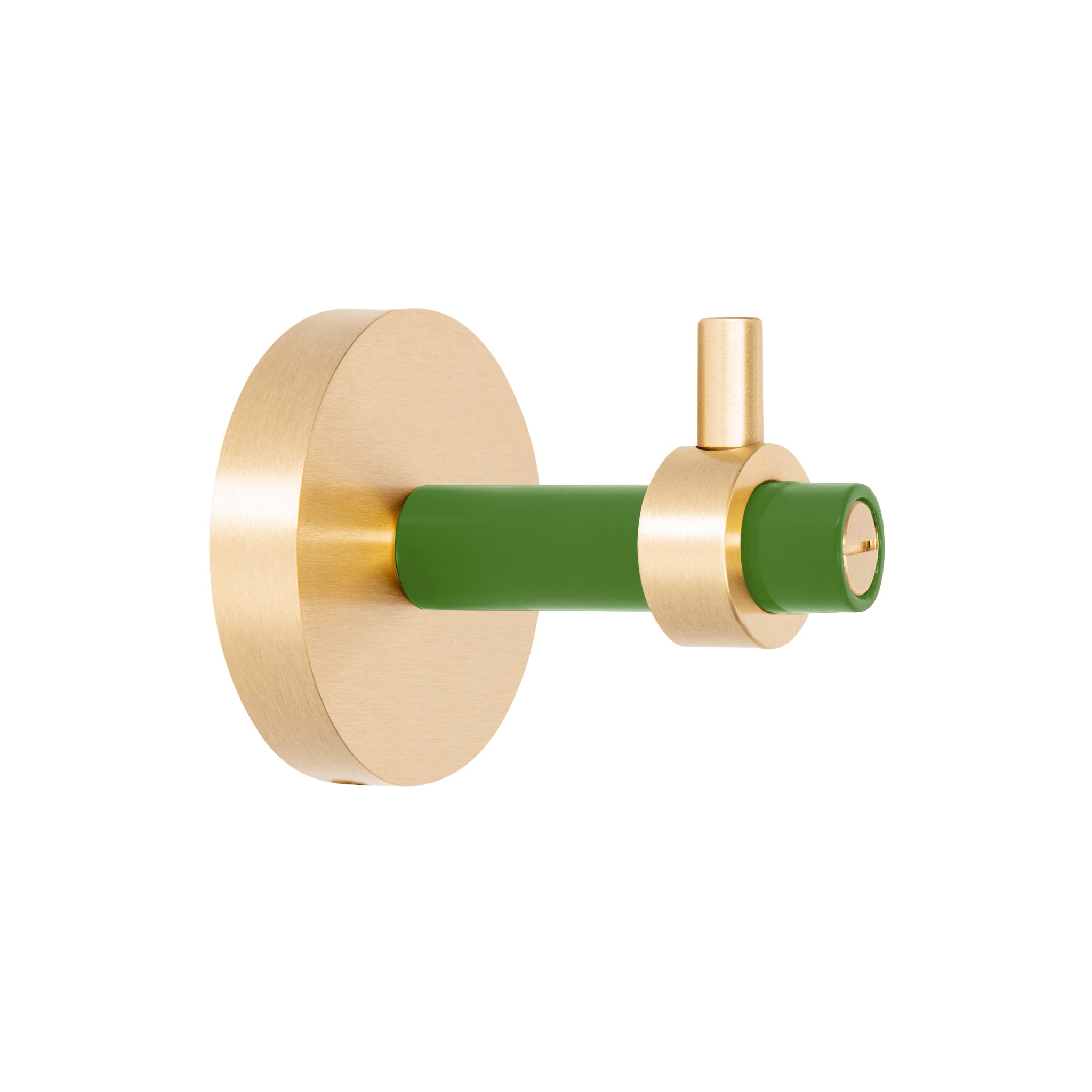 Brass and python green color Caliber hook Dutton Brown hardware