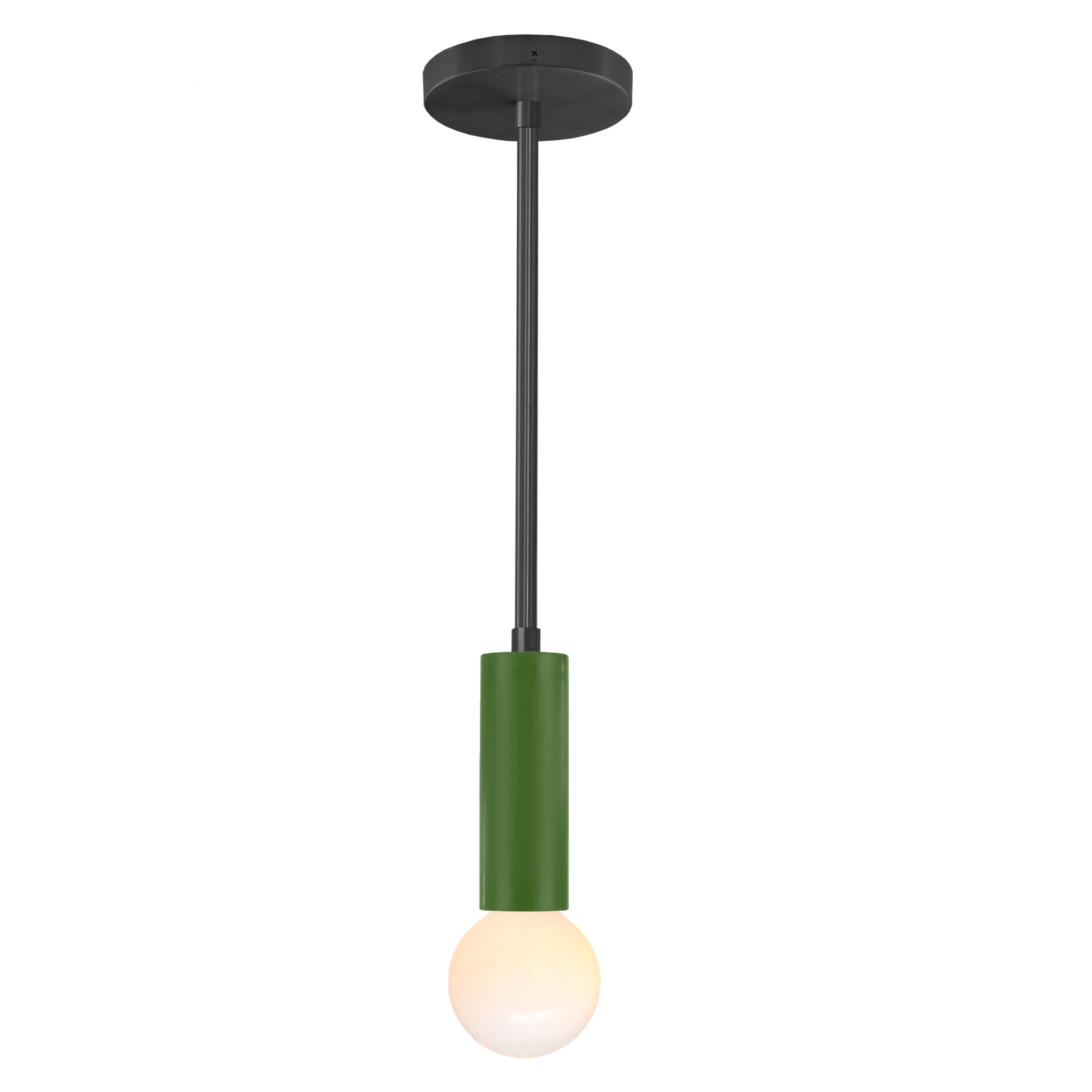 Black and python green color Eureka pendant Dutton Brown lighting