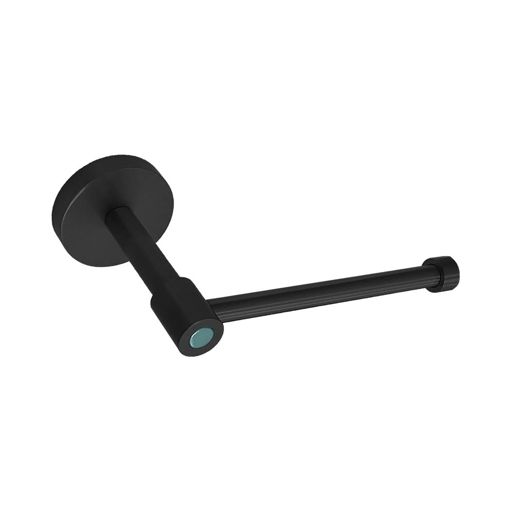 Black and lagoon color Head tissue holder Dutton Brown hardware
