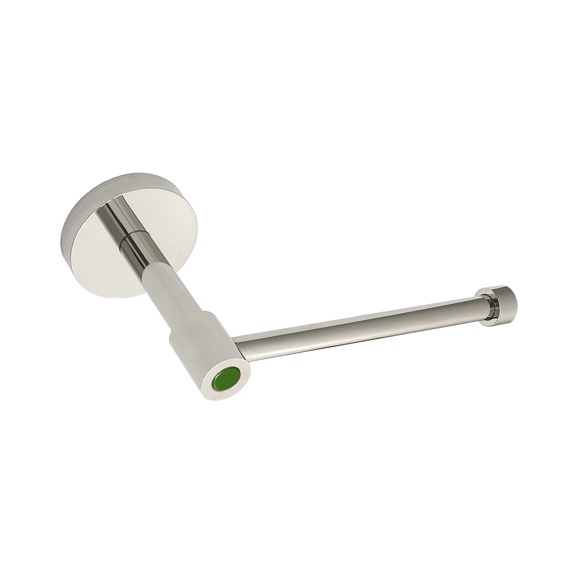 Nickel and python green color Head tissue holder Dutton Brown hardware