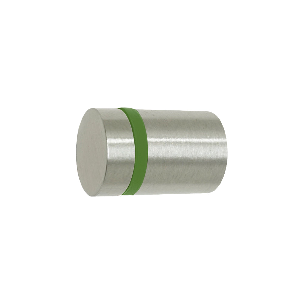 Nickel and python green color Highness knob Dutton Brown hardware
