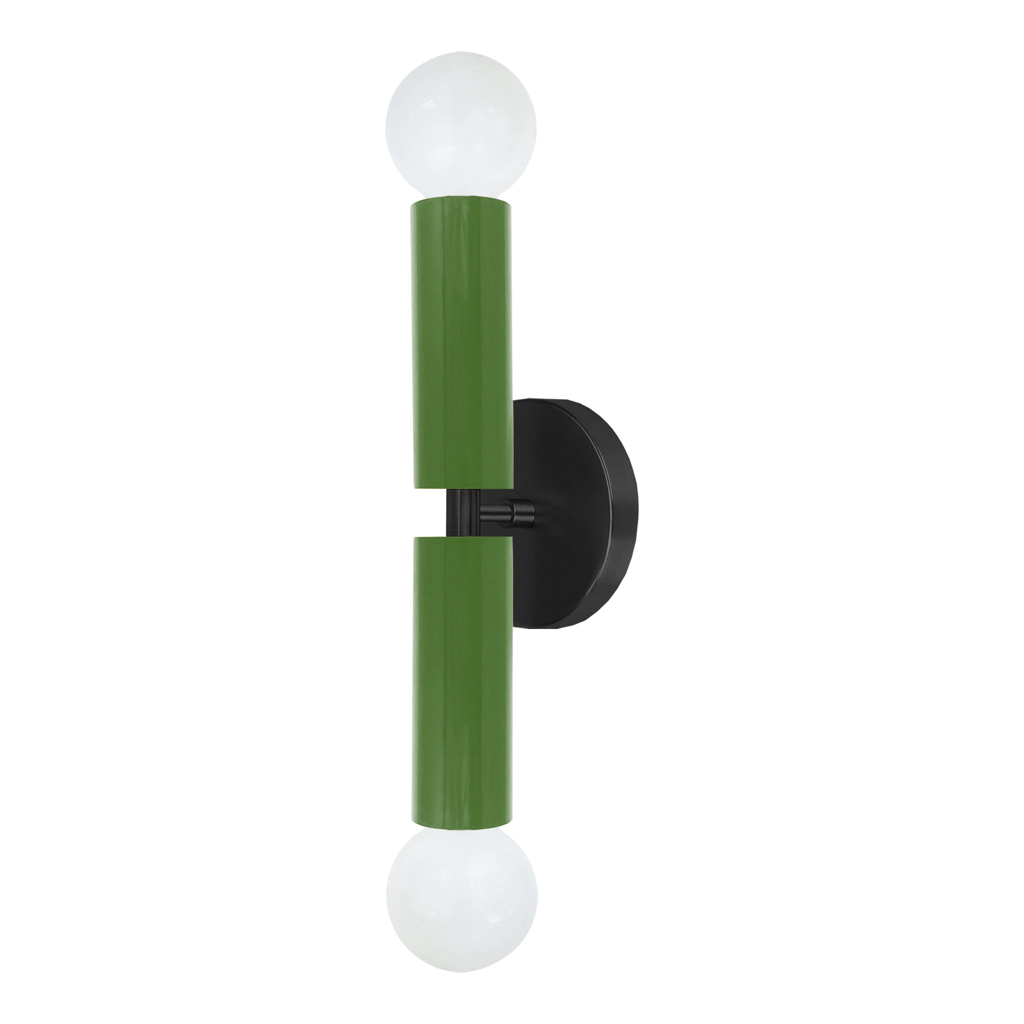 Black and python green color Monarch sconce Dutton Brown lighting