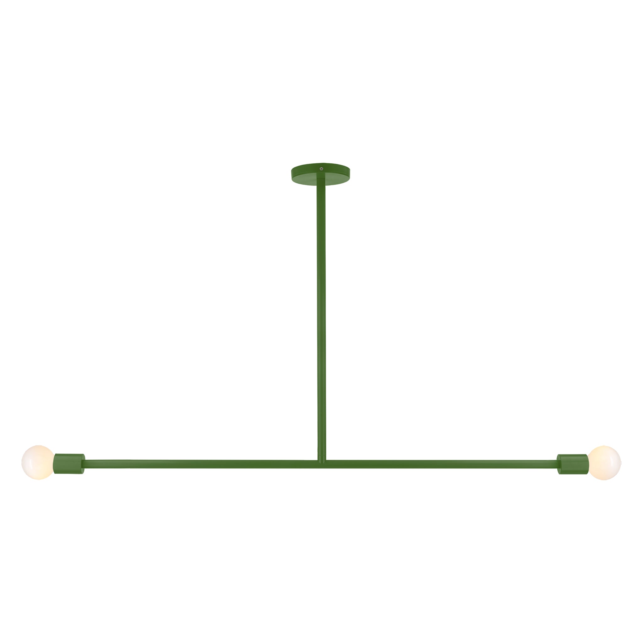 Python green color Pilot pendant 47" Dutton Brown lighting