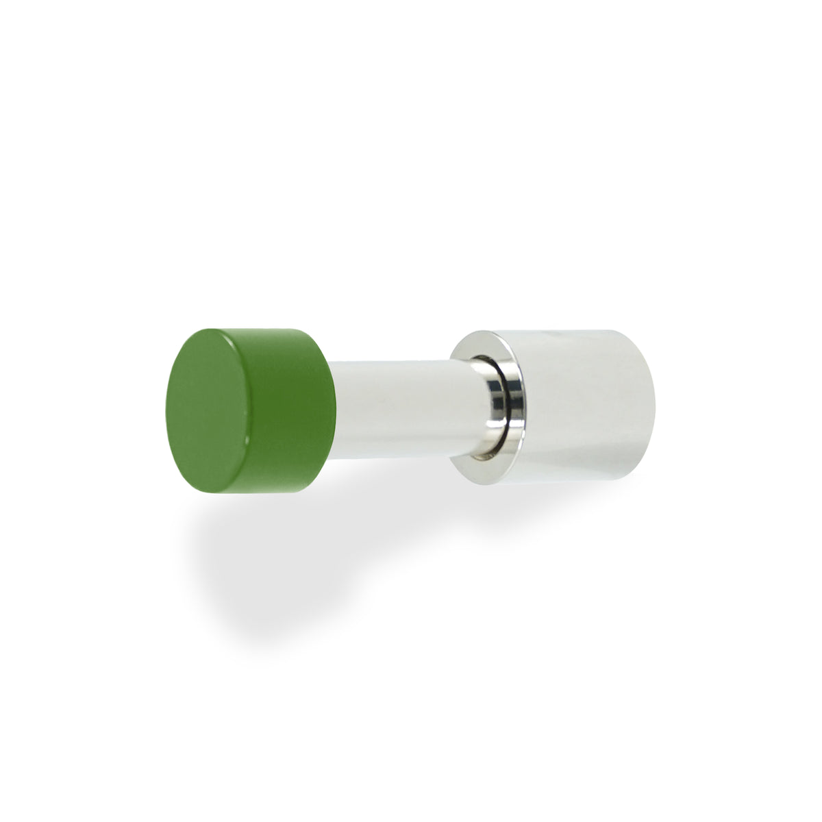Nickel and python green color Stud hook Dutton Brown hardware