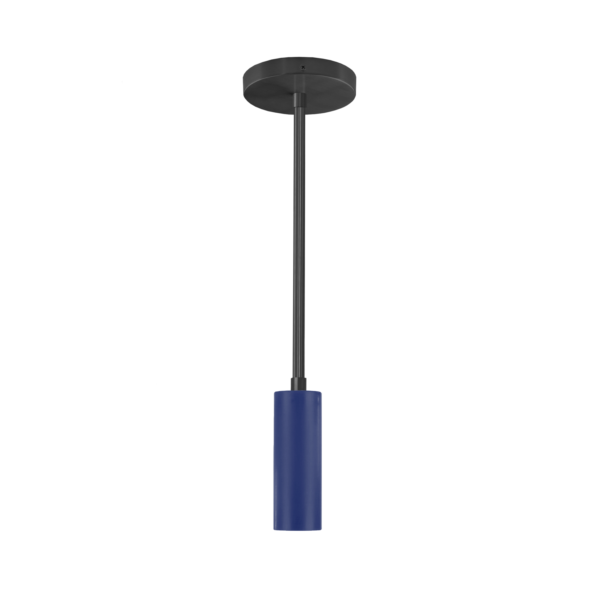 Black and cobalt color Reader pendant Dutton Brown lighting