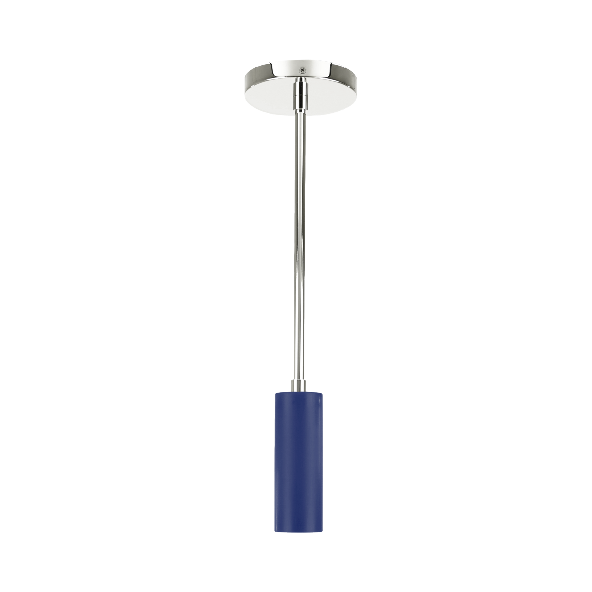 Nickel and cobalt color Reader pendant Dutton Brown lighting
