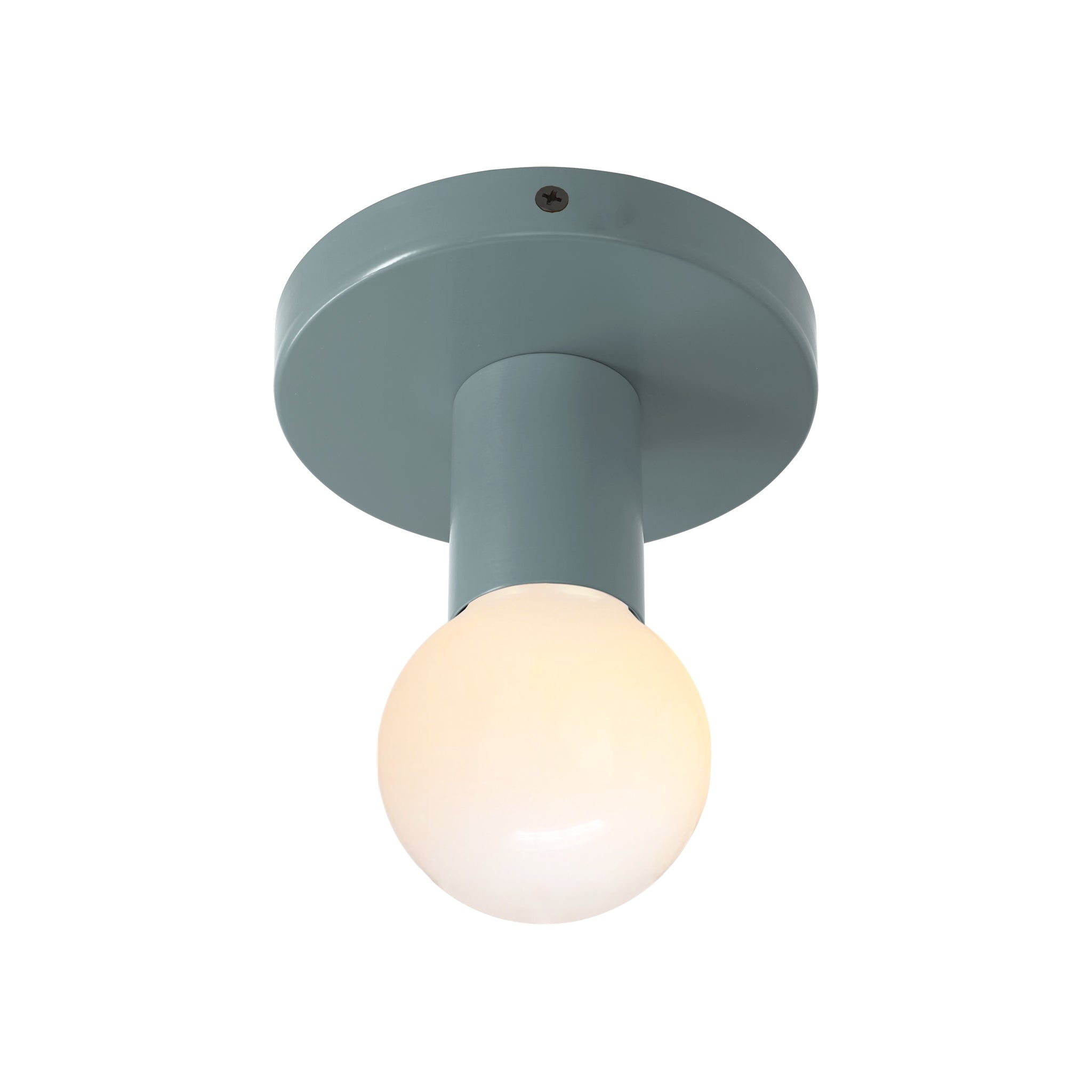 Black and lagoon color Twink flush mount Dutton Brown lighting