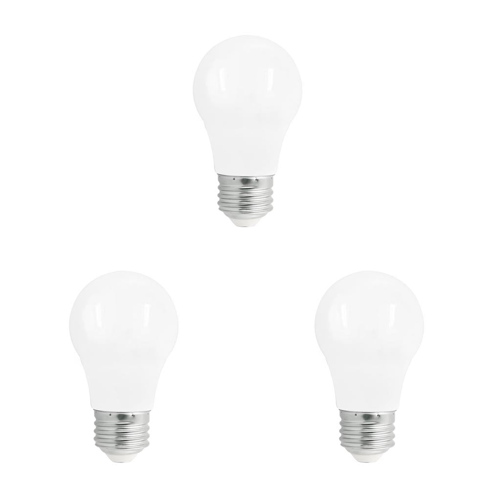 white A15 LED bulb set of 3
