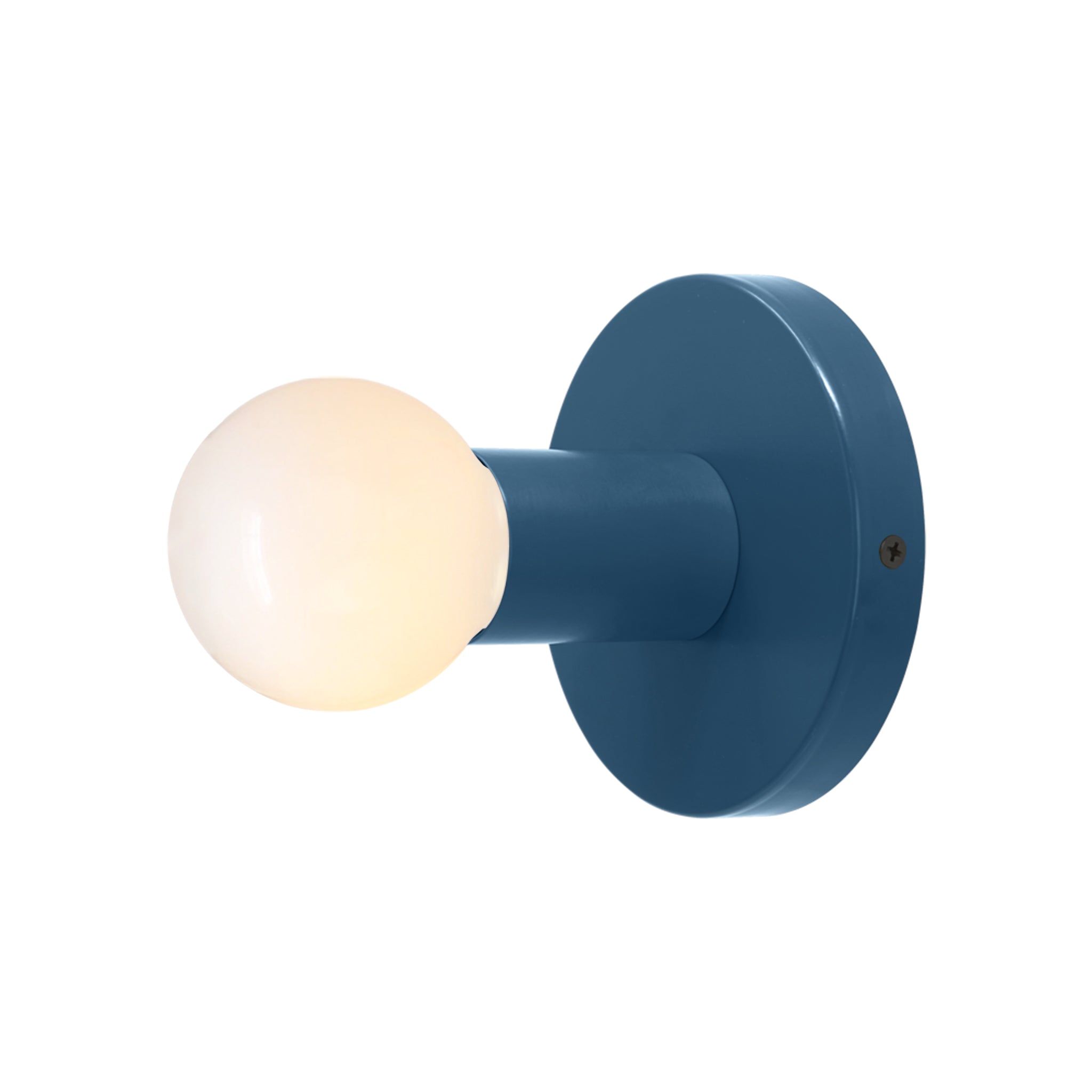Black and slate blue color Twink sconce Dutton Brown lighting