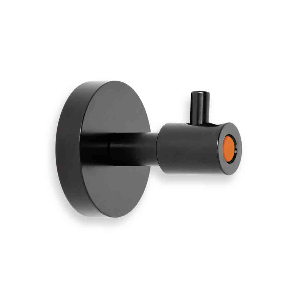 Black and orange color Head hook Dutton Brown hardware