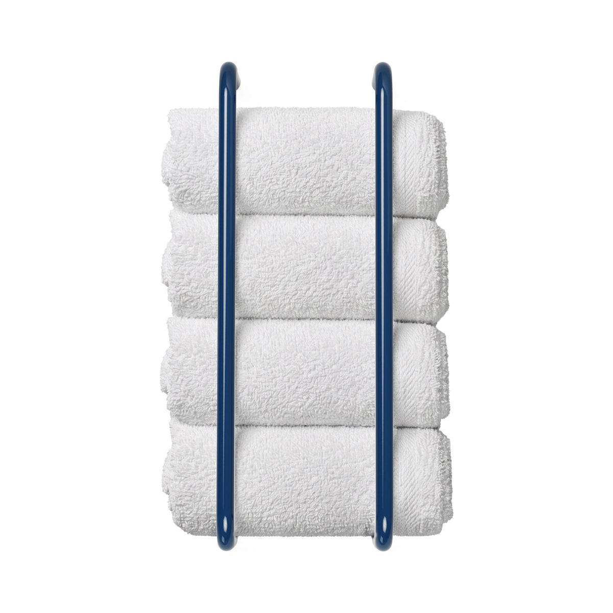 Cobalt color Beyond towel rack Dutton Brown hardware