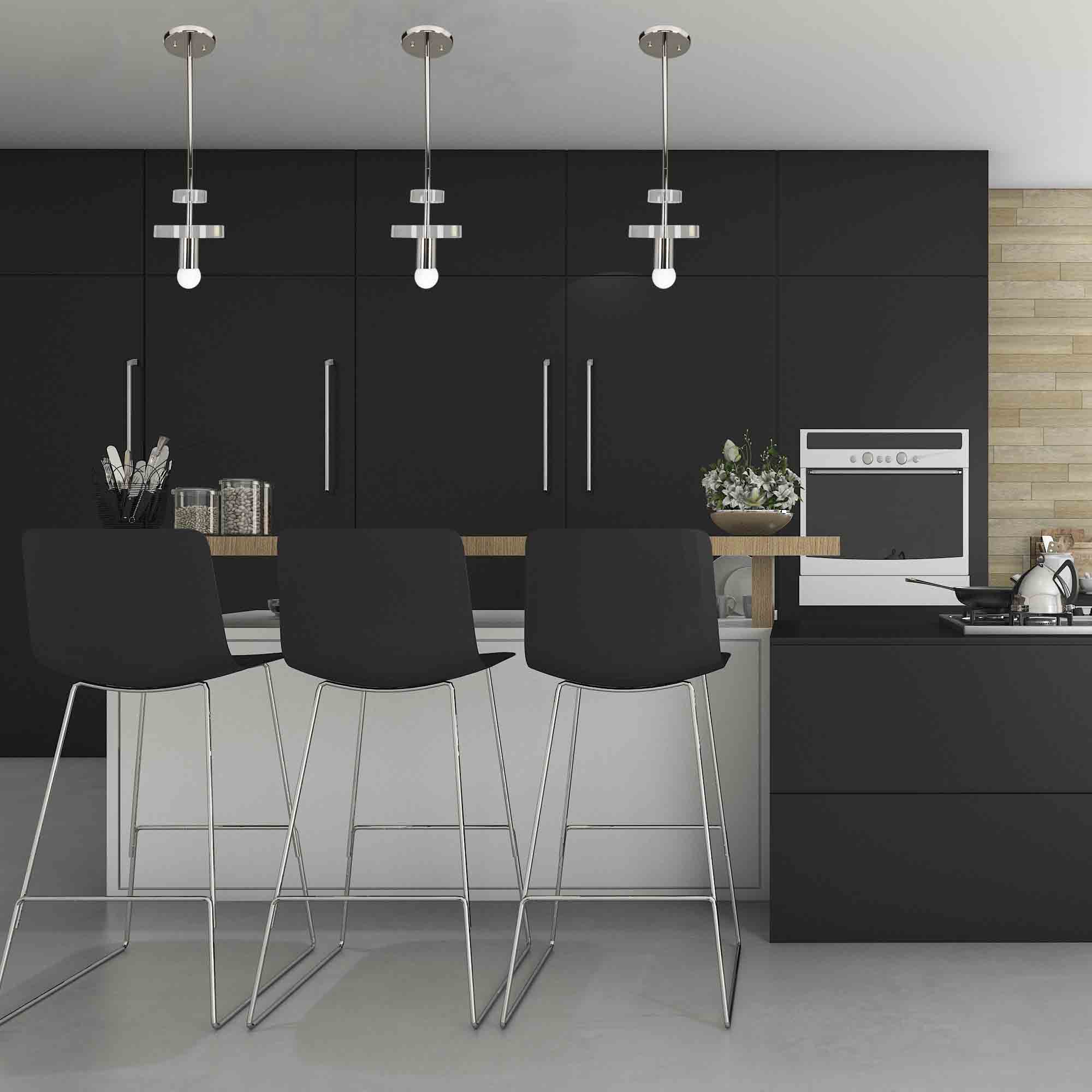 Black Bling pendants by Dutton Brown