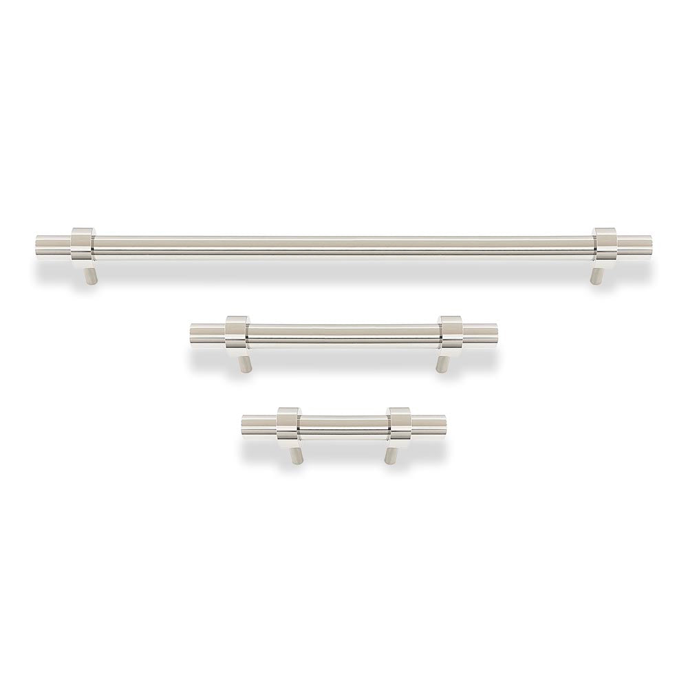 Nickel Caliber pull Dutton Brown hardware