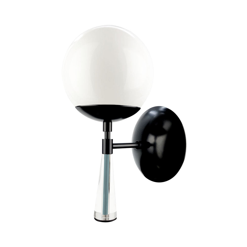 Black and lagoon color Carrera sconce Dutton Brown lighting