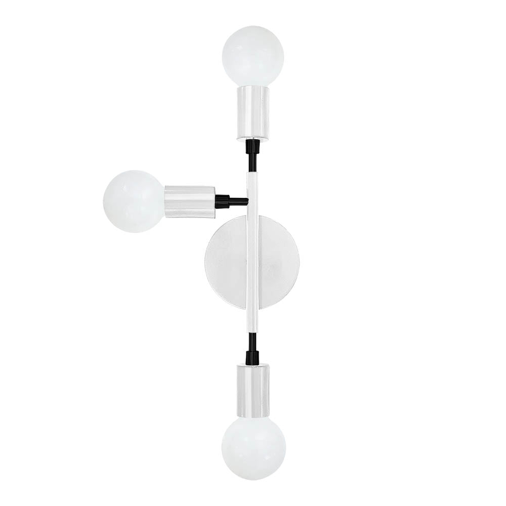 Black and white color Elite sconce left Dutton Brown lighting