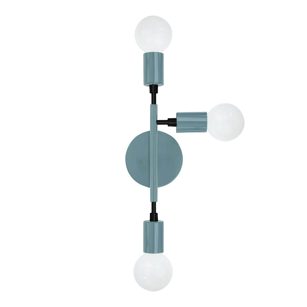 Black and lagoon color Elite sconce right Dutton Brown lighting