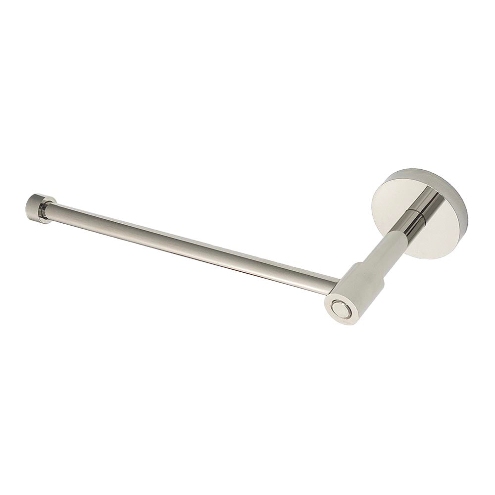 Nickel Head hand towel bar Dutton Brown hardware