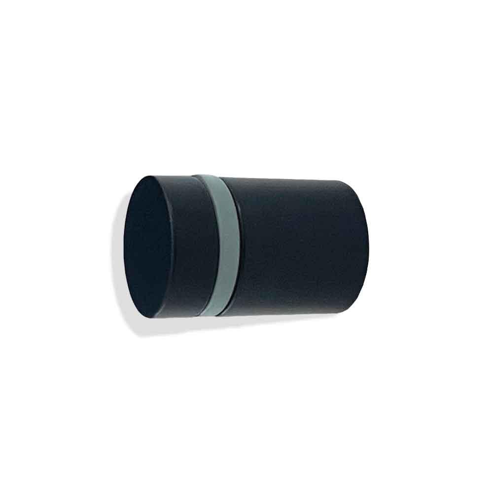 Black and lagoon color Highness knob Dutton Brown hardware