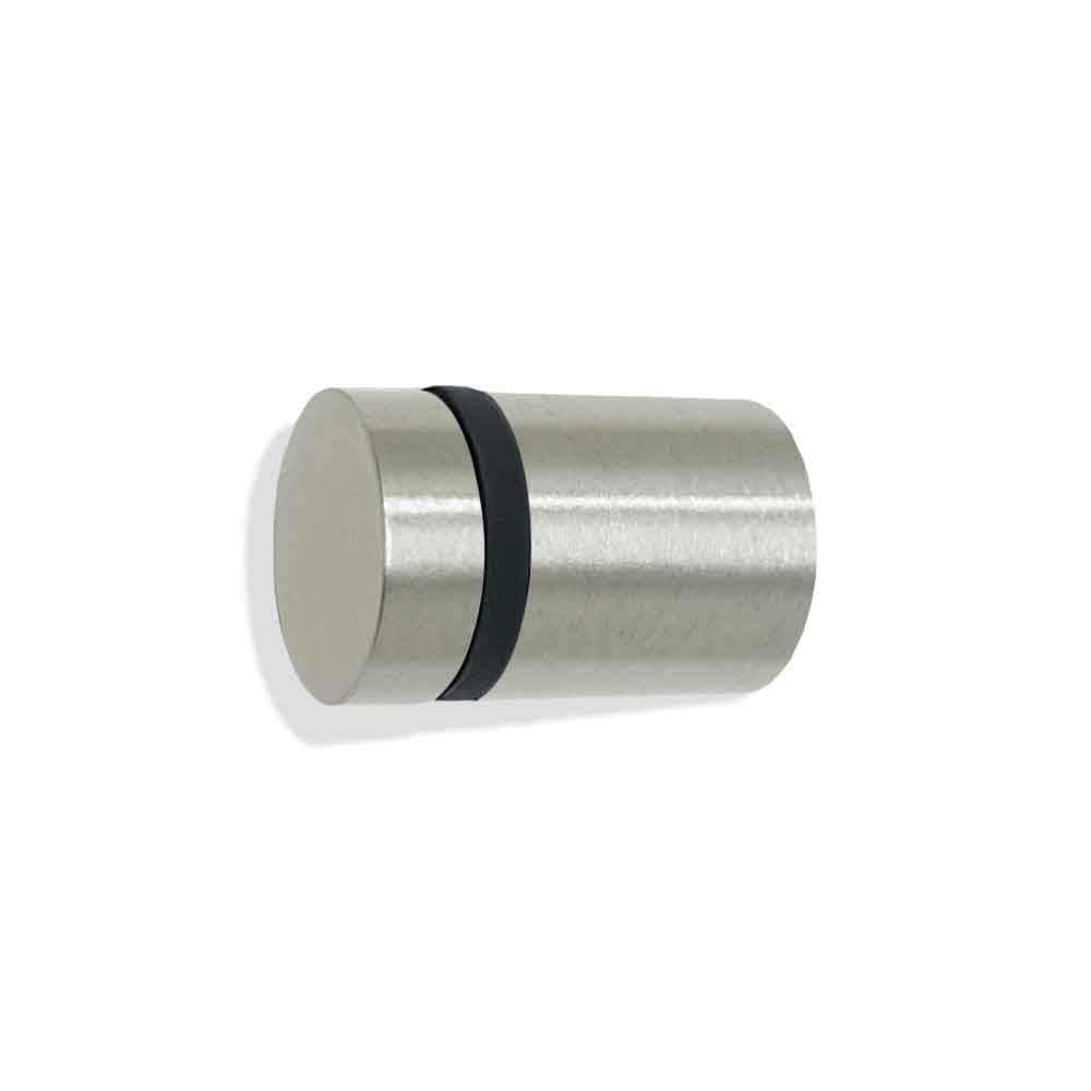Nickel and black color Highness knob Dutton Brown hardware
