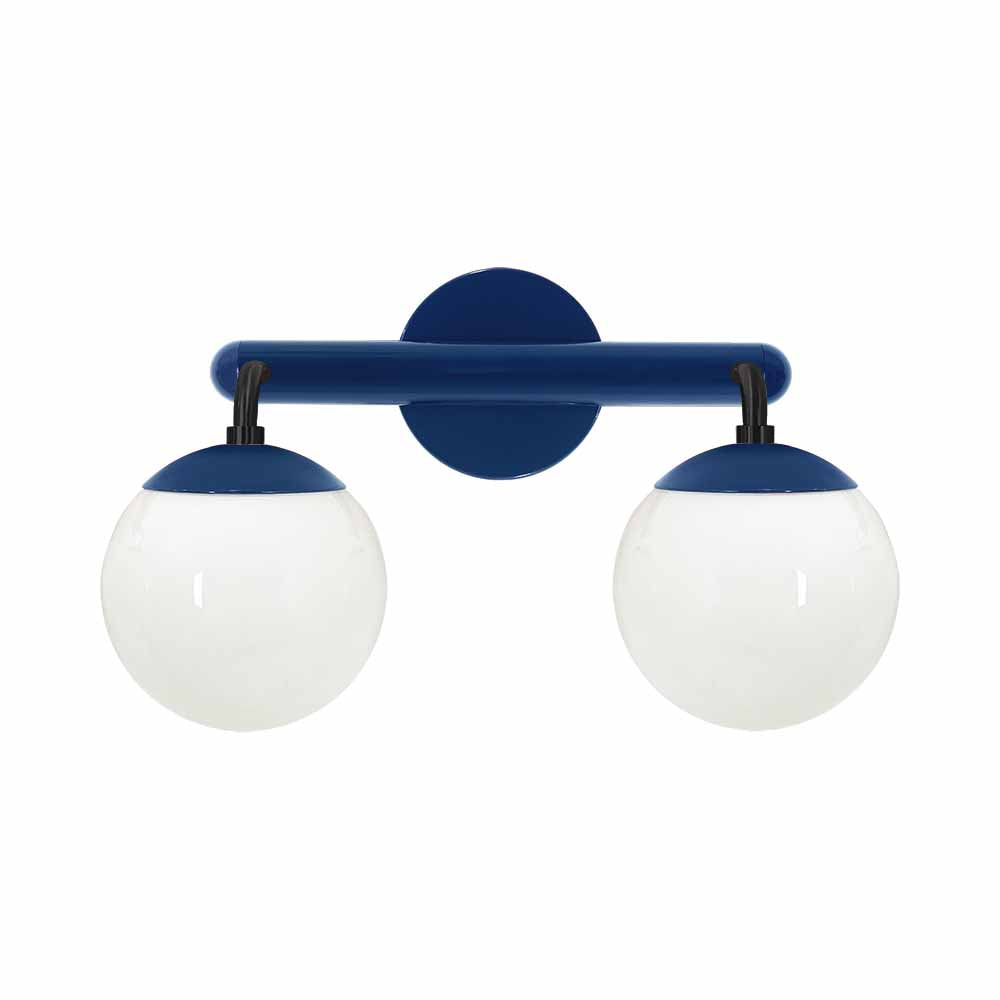 Black and cobalt color Legend 2 sconce Dutton Brown lighting