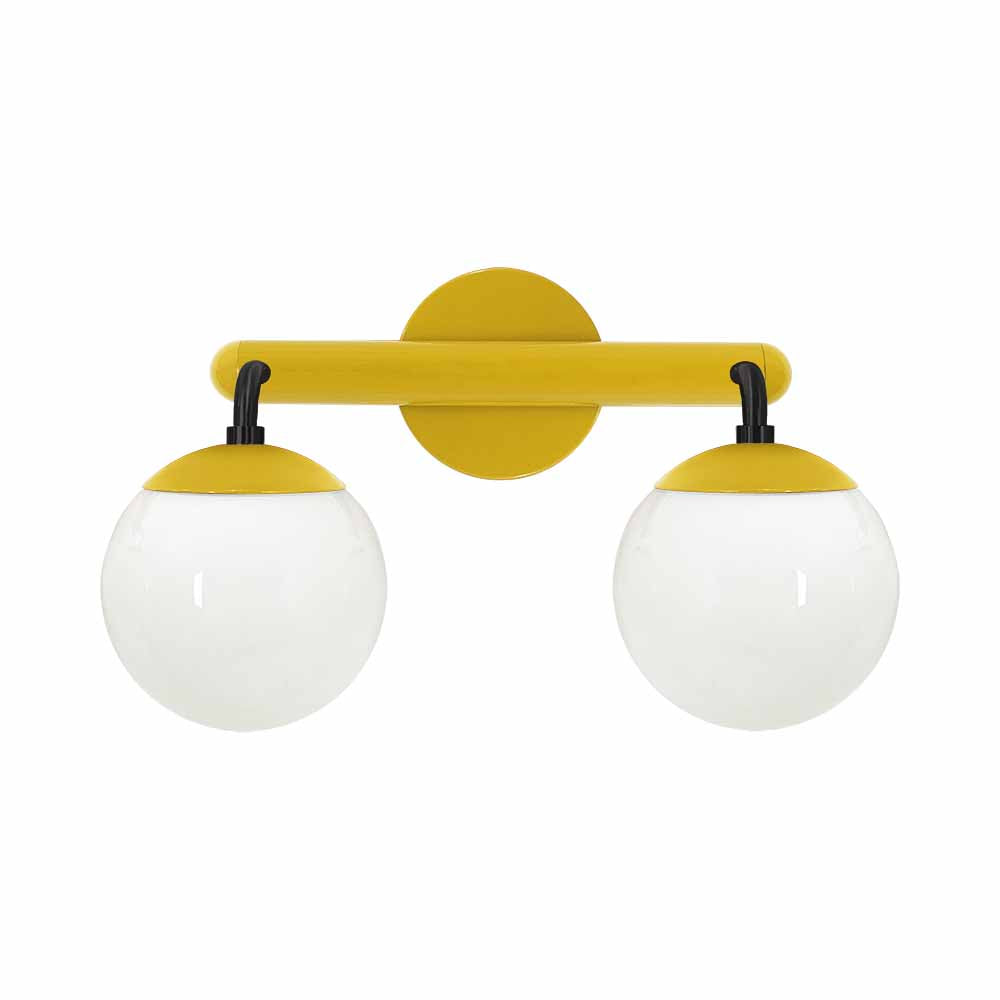 Black and ochre color Legend 2 sconce Dutton Brown lighting