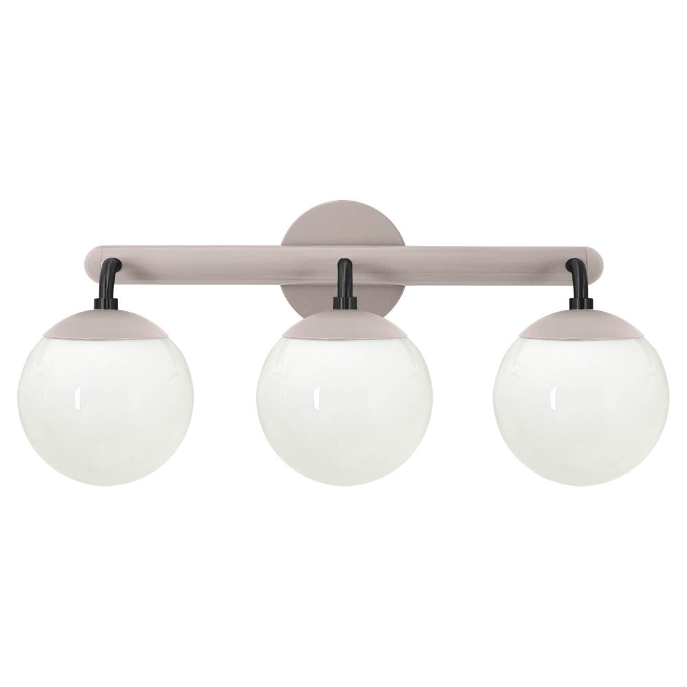 Black and barely color Legend 3 sconce Dutton Brown lighting