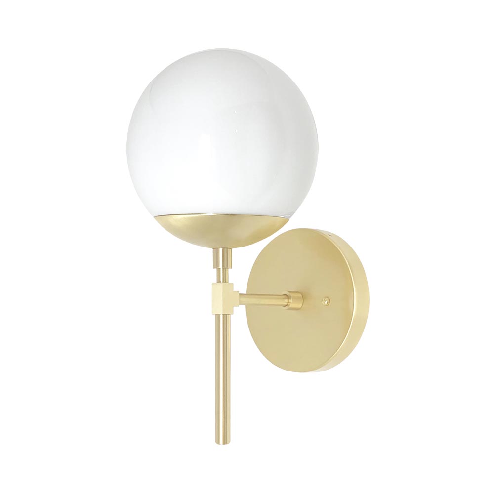 Brass Lolli sconce 6" Dutton Brown lighting
