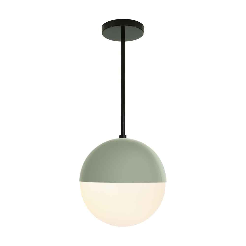 Black and spa color Lure pendant 10" Dutton Brown lighting