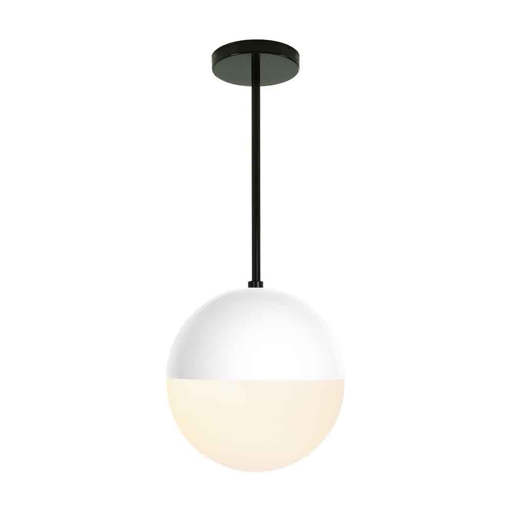 Black and white color Lure pendant 10" Dutton Brown lighting