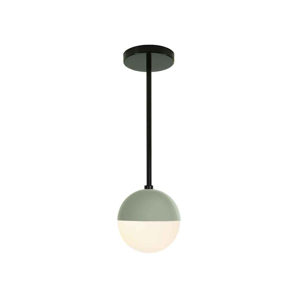 Black and spa color Lure pendant 6" Dutton Brown lighting