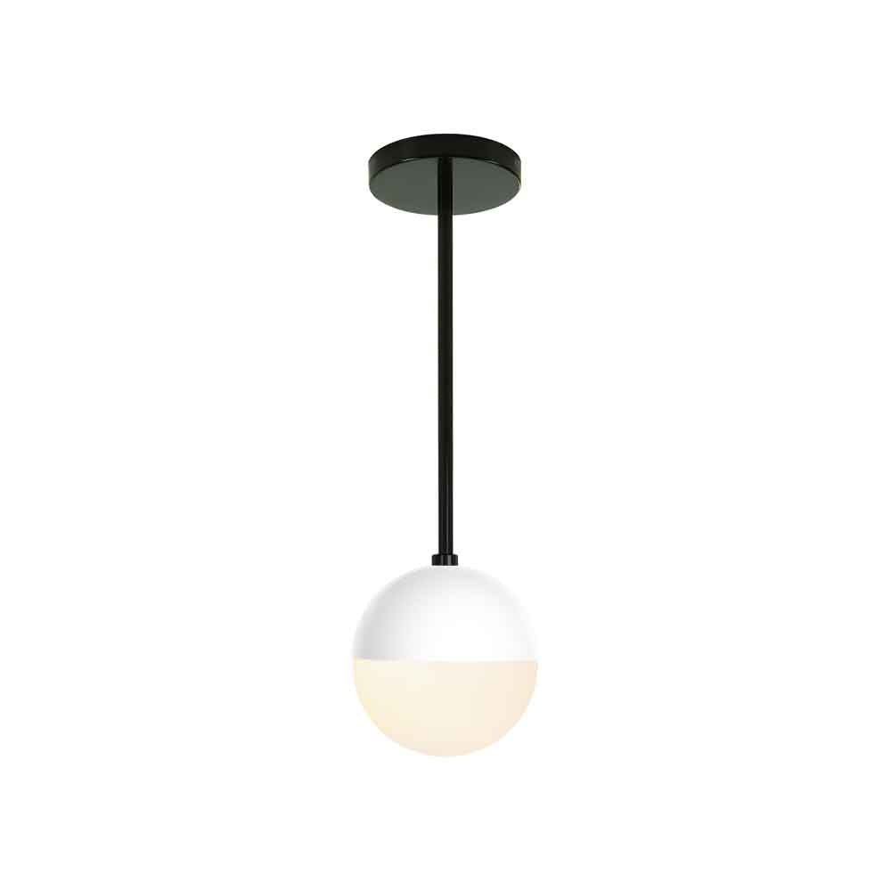 Black and white color Lure pendant 6" Dutton Brown lighting