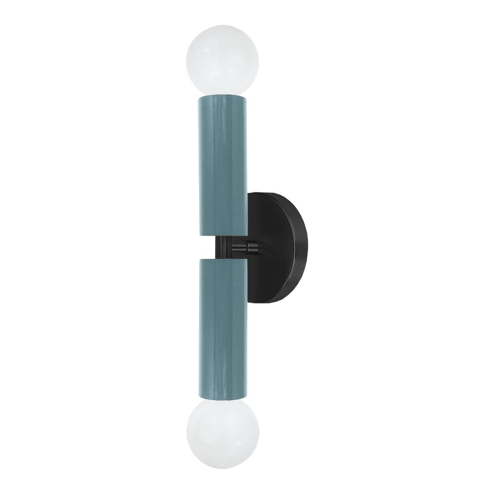 Black and lagoon color Monarch sconce Dutton Brown lighting