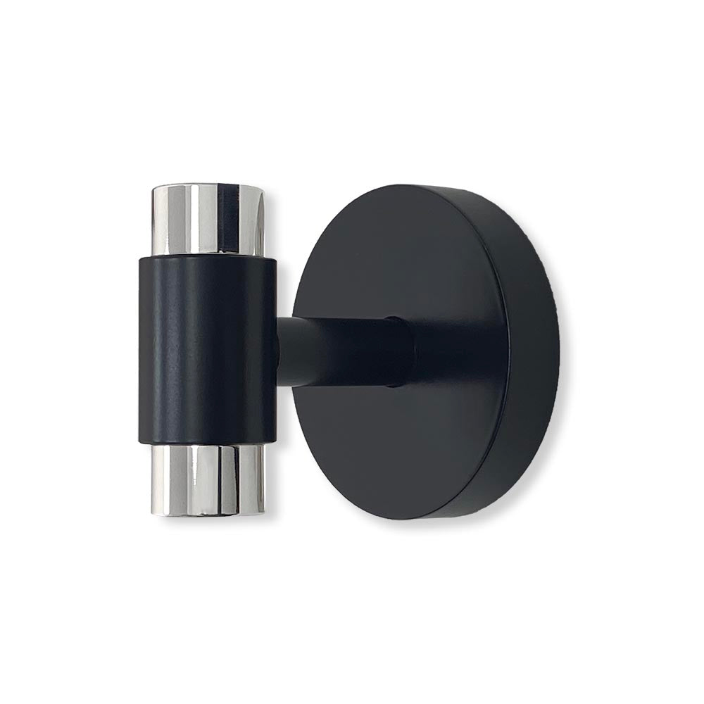 Black and nickel Persona hook Dutton Brown hardware