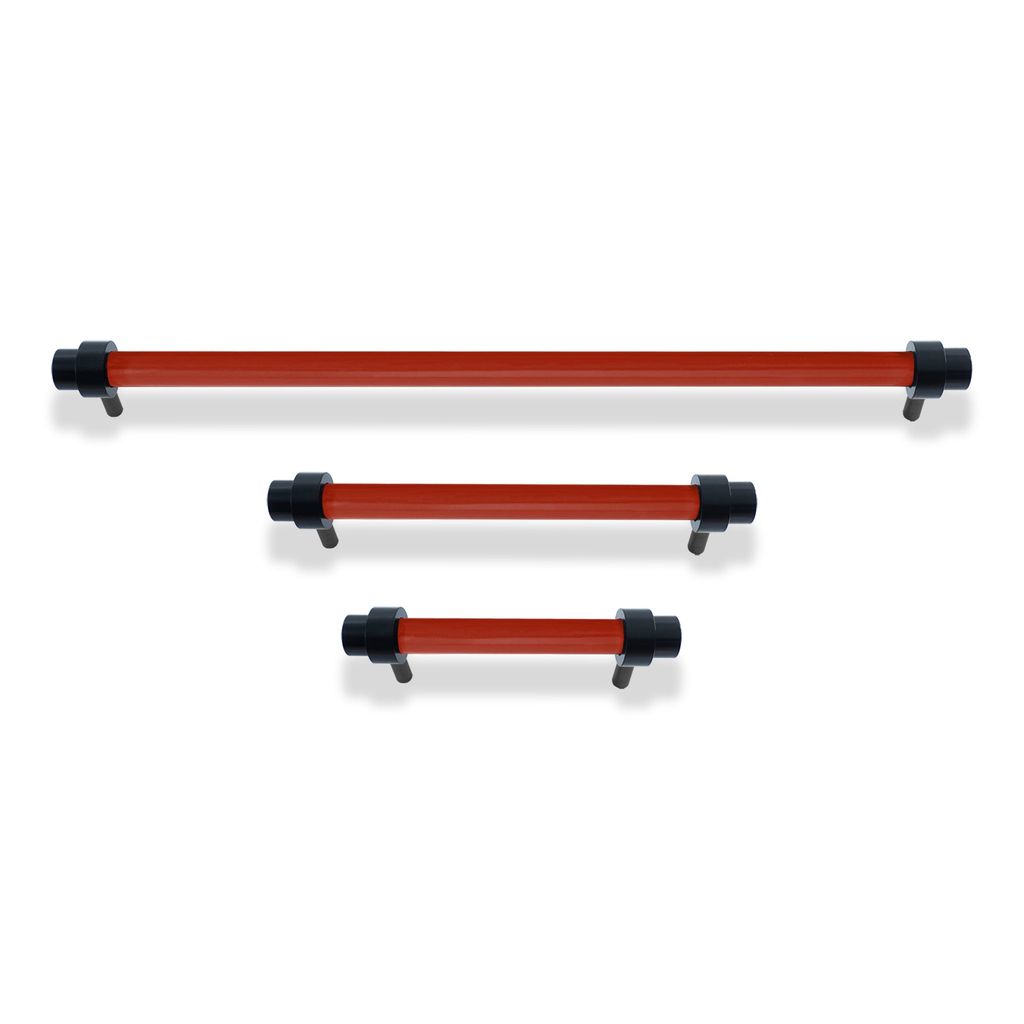 Black and riding hood red color Persona pull Dutton Brown hardware