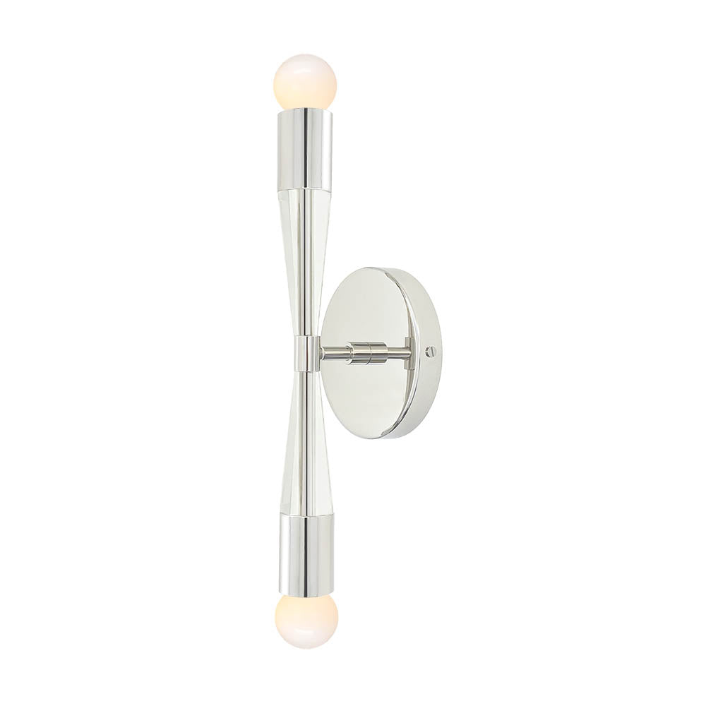 Nickel Phoenix sconce Dutton Brown lighting