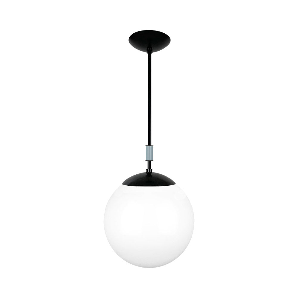 Black and lagoon color Pop pendant 12" Dutton Brown lighting