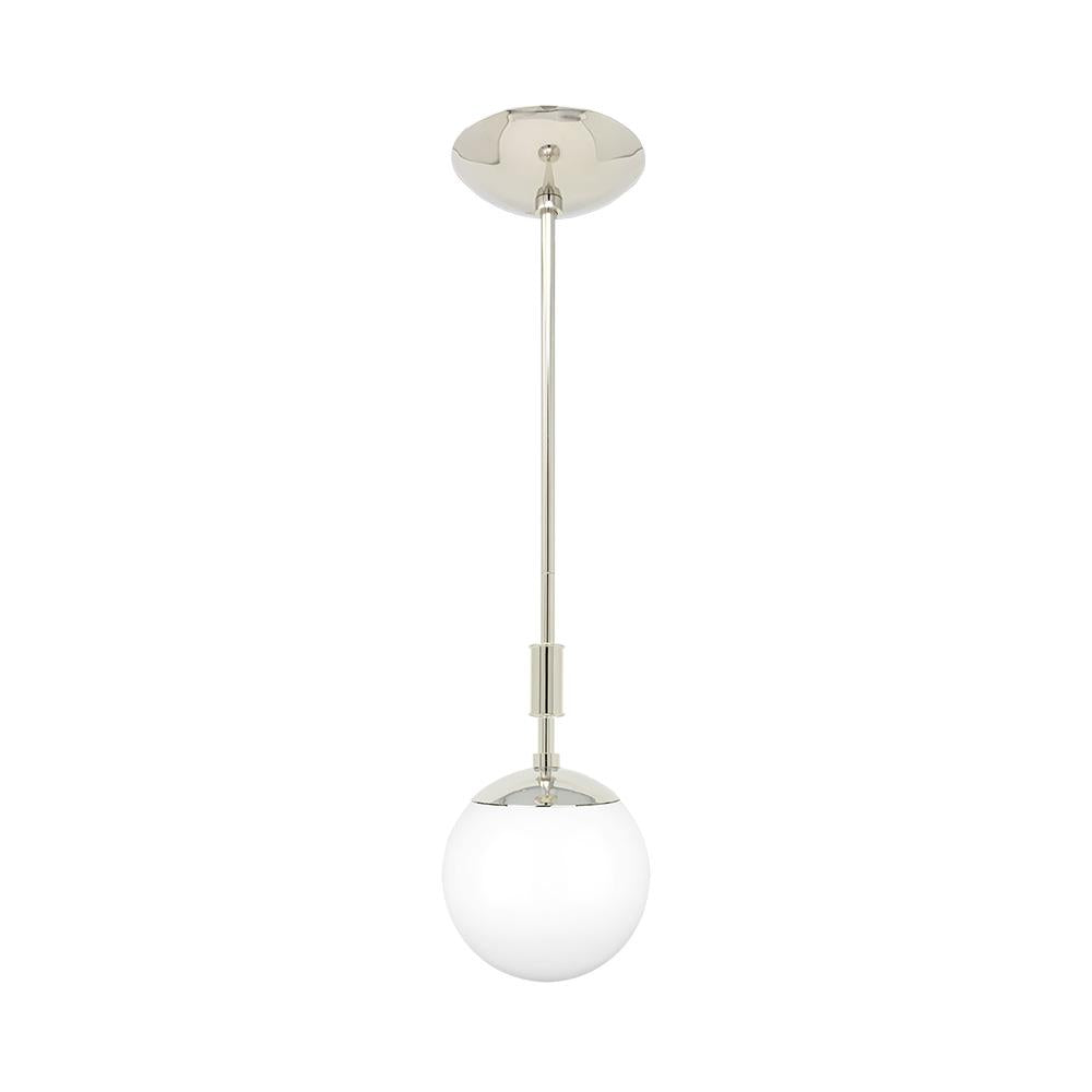 Nickel Pop pendant 6" Dutton Brown lighting
