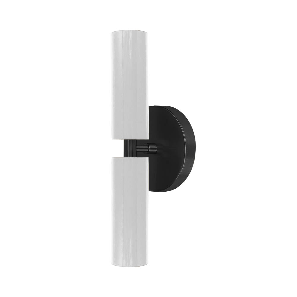 Black and chalk color Ruler sconce Dutton Brown lighting