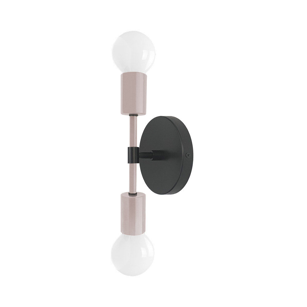 Black and barely color Scepter sconce 10" Dutton Brown lighting