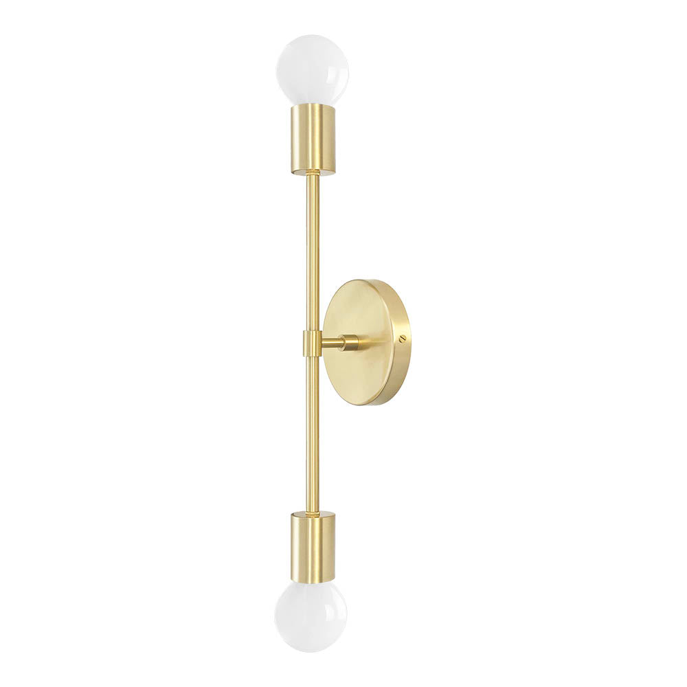 Brass Scepter sconce 18" Dutton Brown lighting