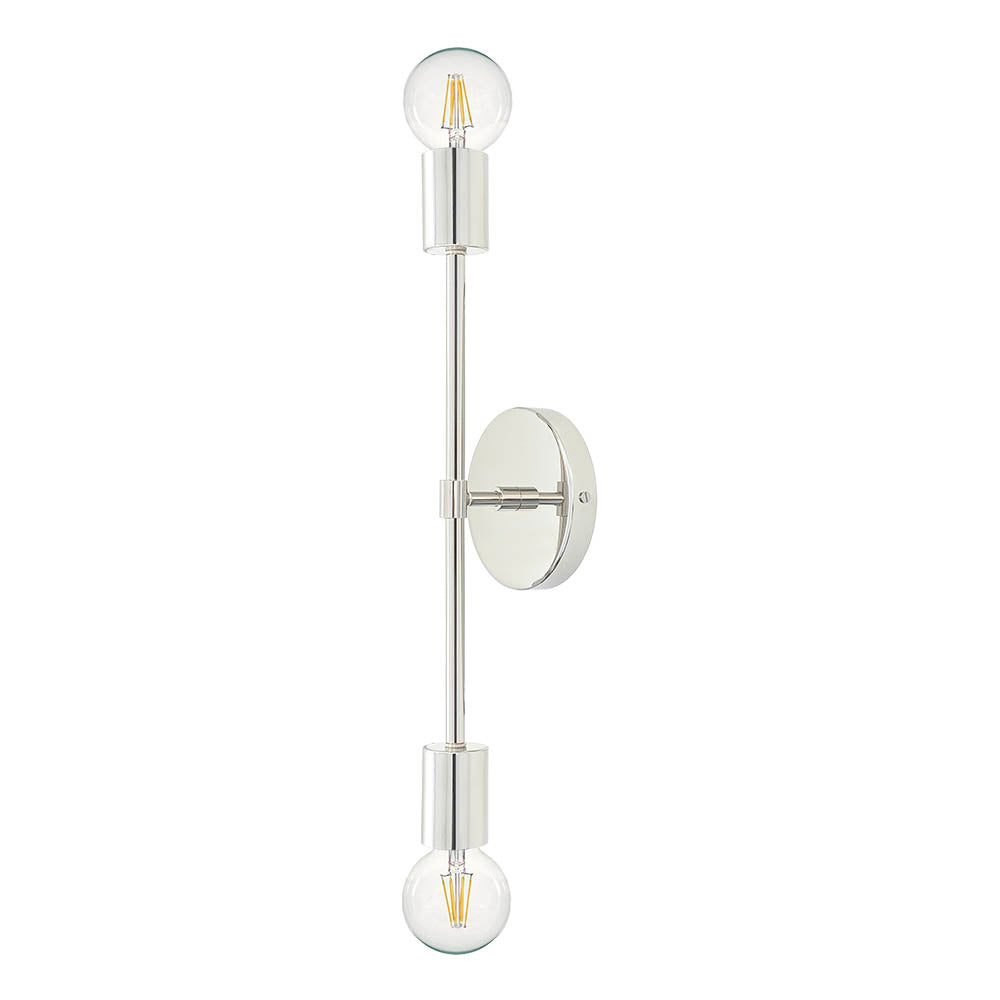 Nickel Scepter sconce 18" Dutton Brown lighting