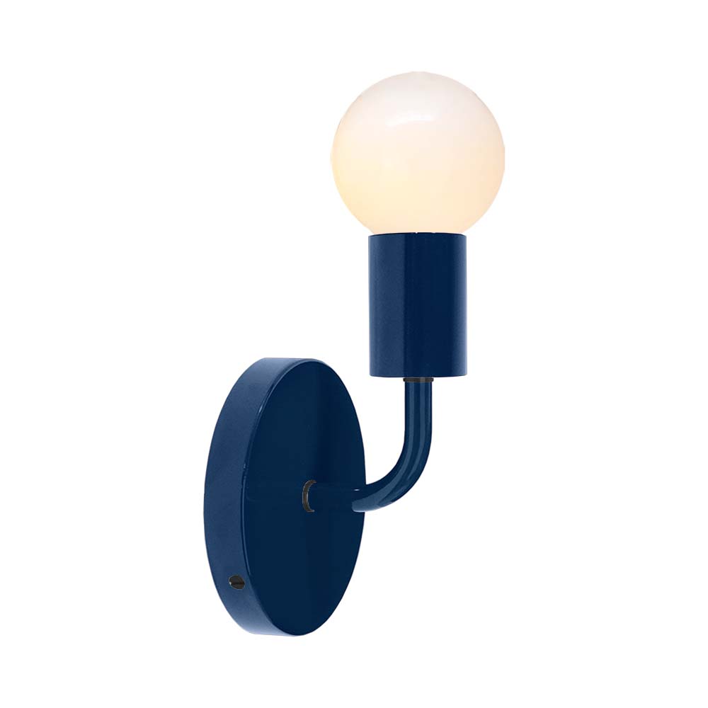 Black and cobalt color Snug sconce Dutton Brown lighting