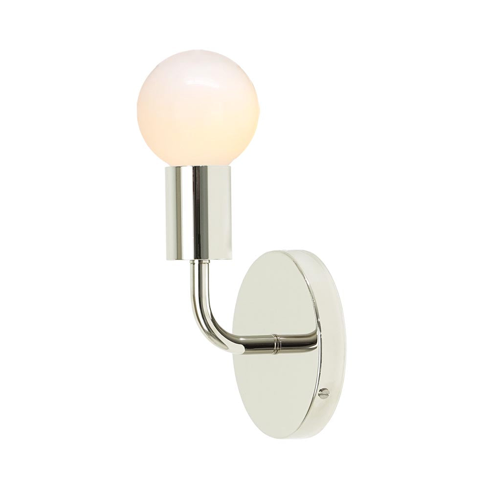 nickel snug sconce lighting dutton brown