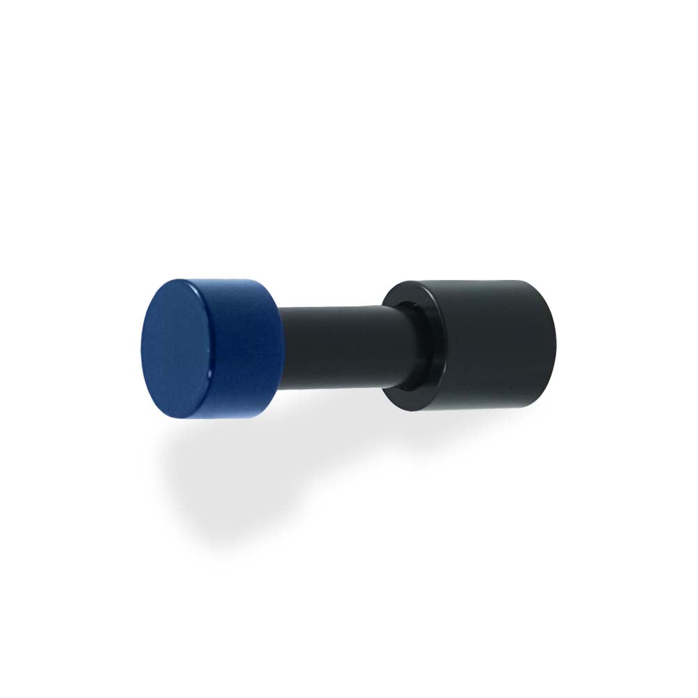 Black and cobalt color Stud hook Dutton Brown hardware