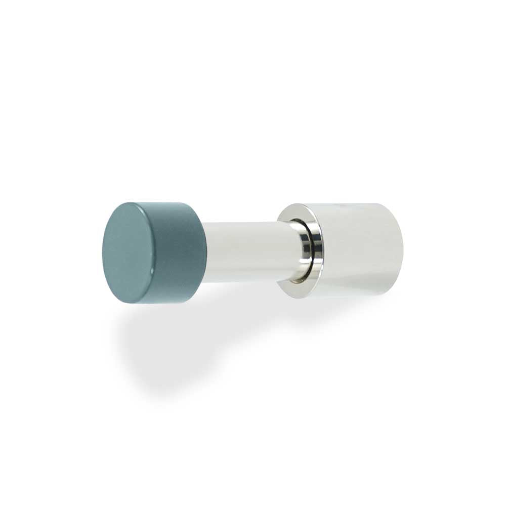Nickel and python green color Stud hook Dutton Brown hardware