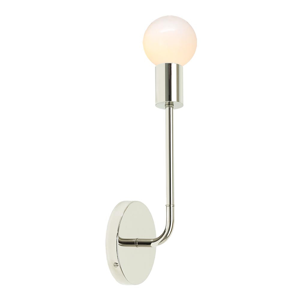 nickel Tall Snug sconce lighting Dutton Brown