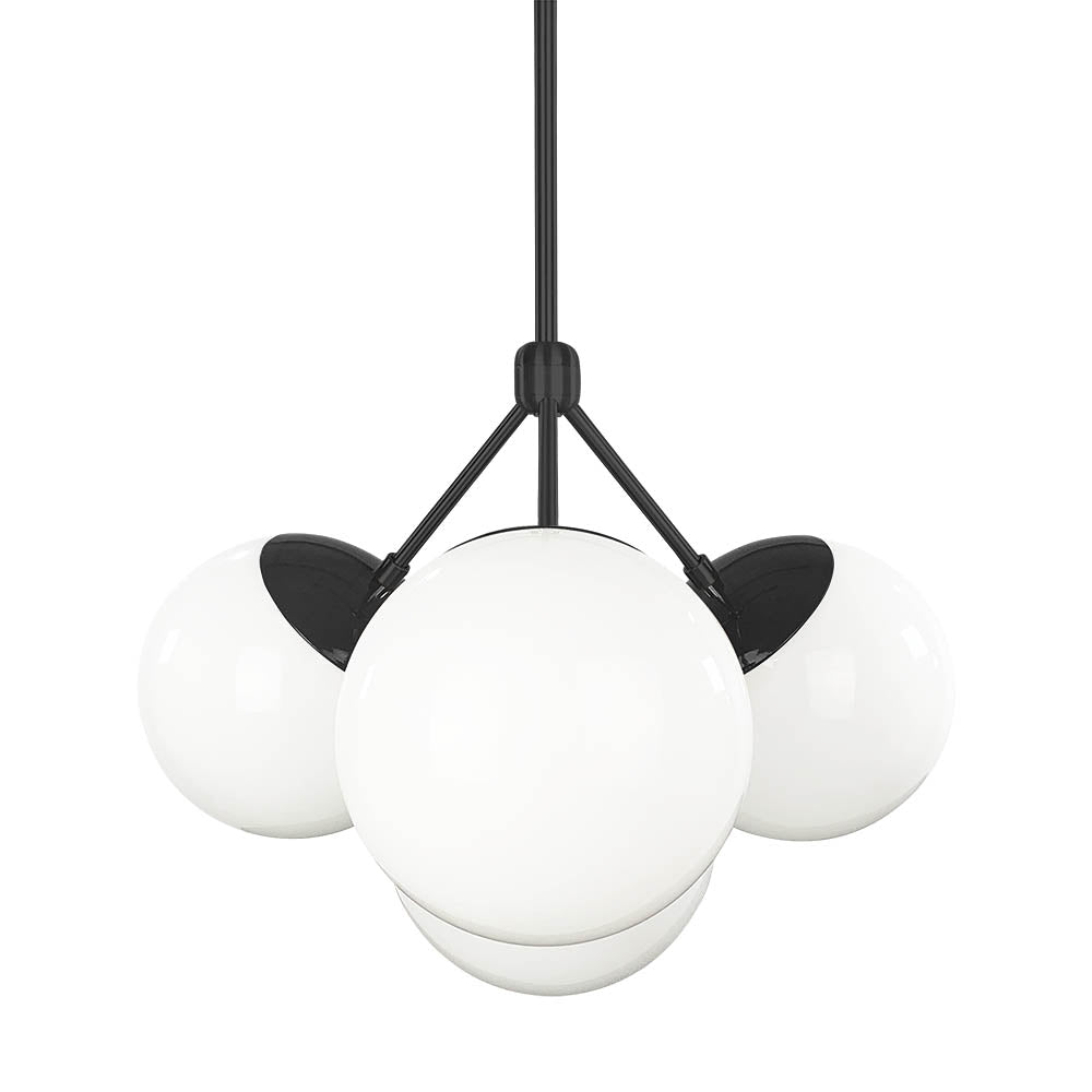 Black Tetra chandelier Dutton Brown lighting