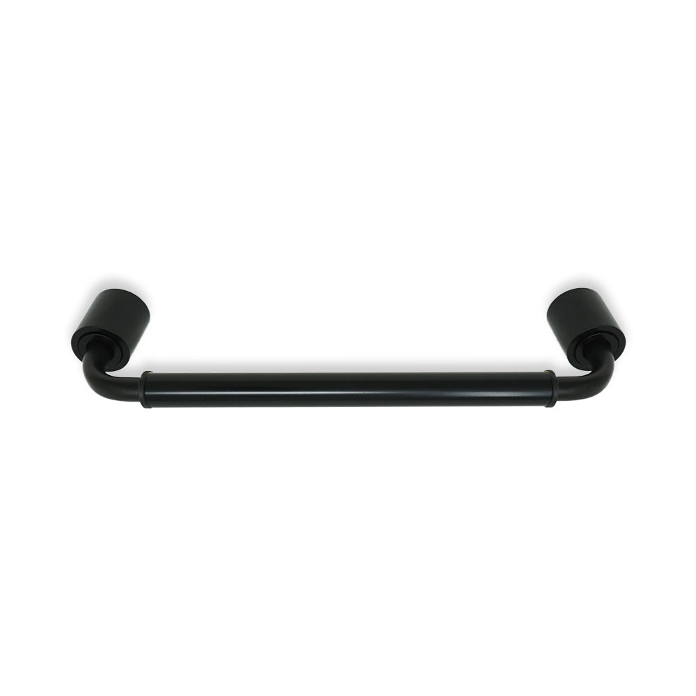 Black Throne hand towel bar Dutton Brown hardware
