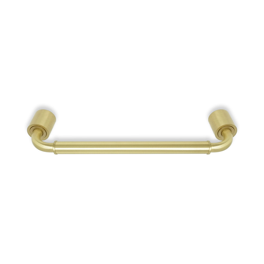 Brass Throne hand towel bar Dutton Brown hardware