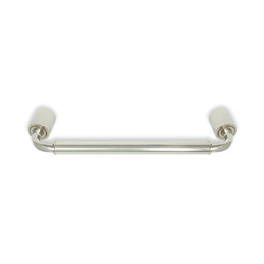 Nickel Throne hand towel bar Dutton Brown hardware _hover